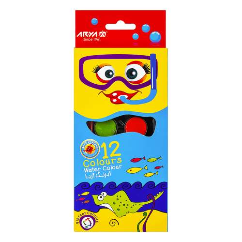 آبرنگ 12 رنگ آریا مدل 5008 کد 13369