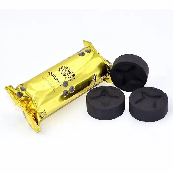 زغال خودسوز بسته 6 عددی وزن 20 گرم