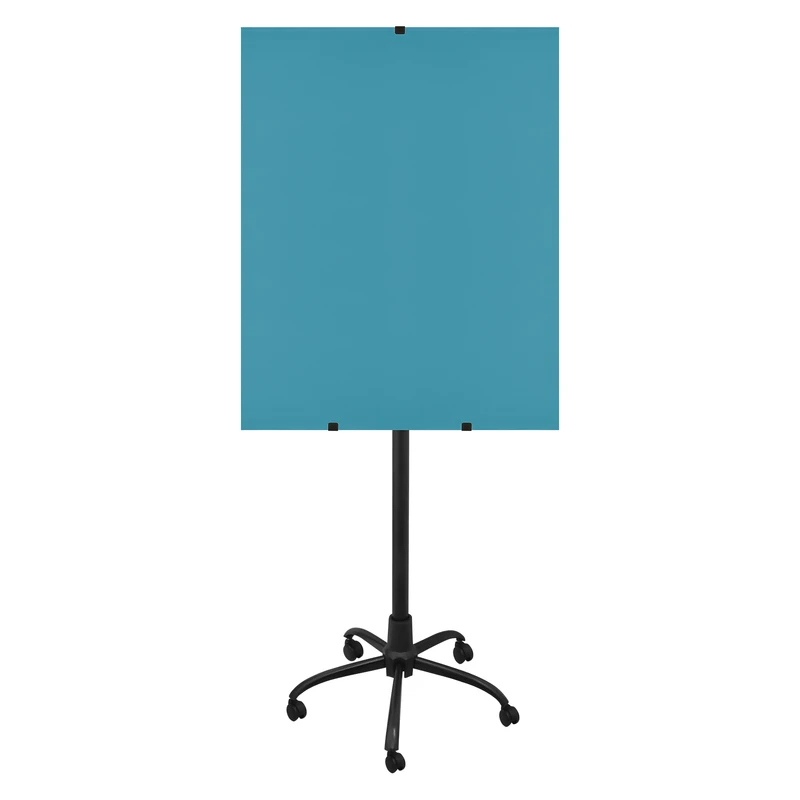 تخته وایت برد شیشه ای مدل AR8020 سایز 80×100 سانتی متر به همراه پایه نگهدارنده