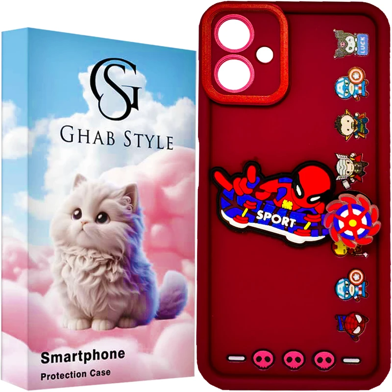 کاور قاب استایل مدل sport مناسب برای گوشی موبایل سامسونگ Galaxy A06 4G / Galaxy A06 5G