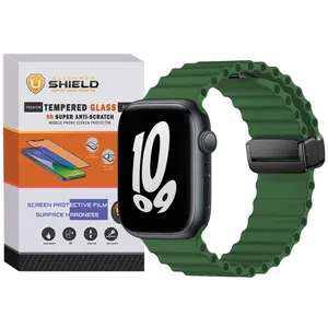 Ultimate Shield Ocean-ORG-UL strap suitable for Apple Watch Series 7 45mm / Series 8 45mm / Series 9 45mm