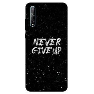 Megafone Never give up 1871 Cover For Huawei Y8P 2020 