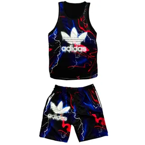 ست تاپ و شلوارک مردانه مدل AD