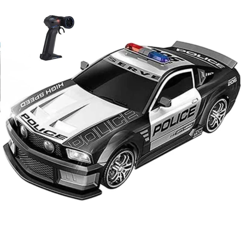 ماشین بازی کنترلی ناب سل مدل فورد موستانگ پلیس شارژی POLICE CHASE