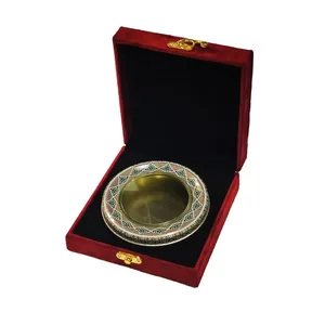 ظرف زعفران مدل کادویی به همراه ظرف خاتم