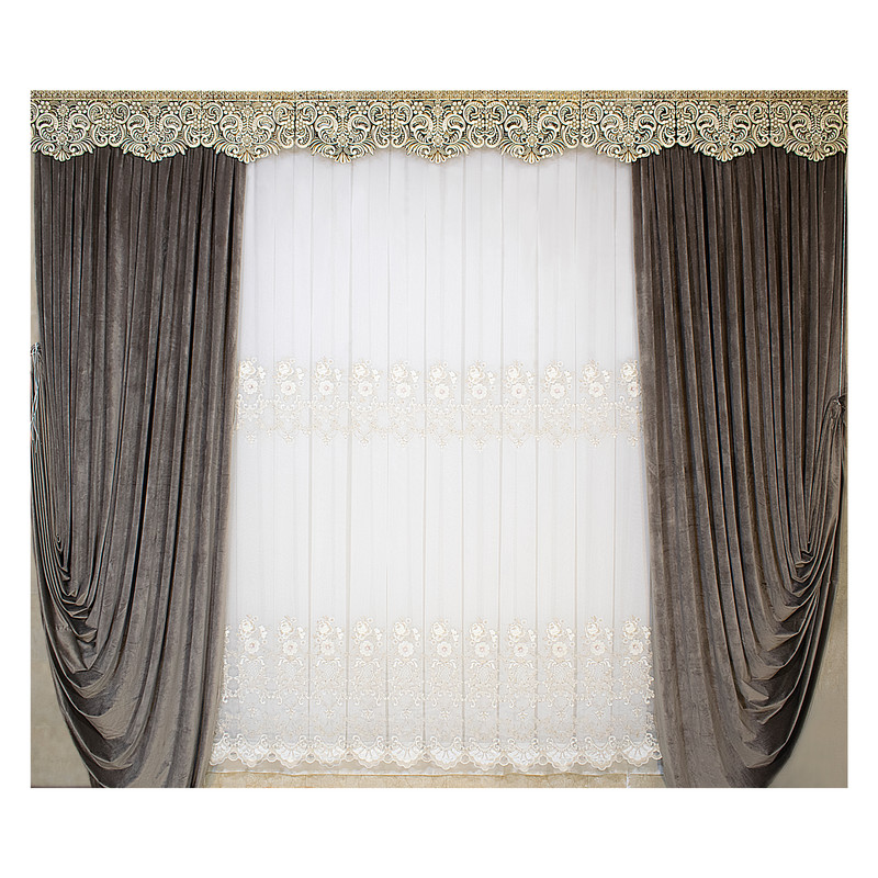 پرده مدل 1650165 سایز 280x320 سانتیمتر