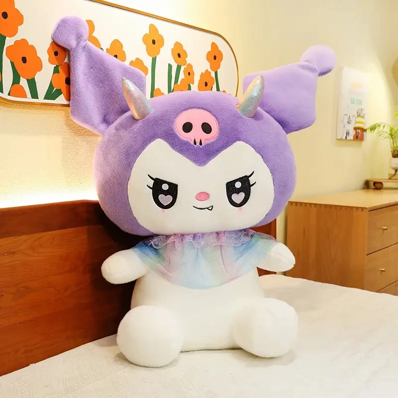 عروسک طرح شخصیت کرومی مدل شاخ دار کد JI110 ارتفاع 25 سانتی‌متر