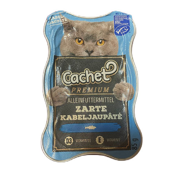 کنسرو ووم گربه کچت مدل ماهی وزن 85 گرم