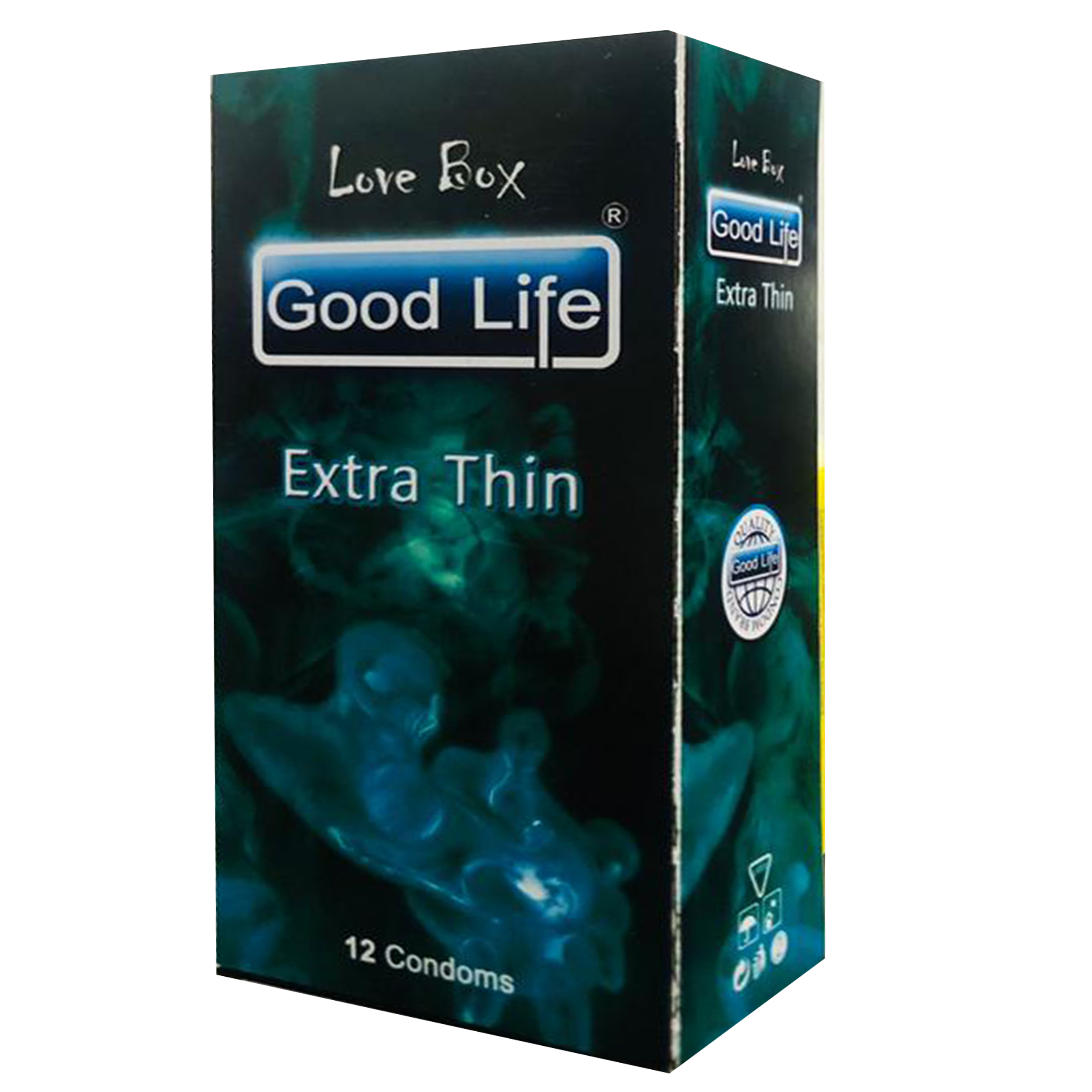   کاندوم گودلایف مدل EXTRA THIN کد GO09 بسته 12 عددی 