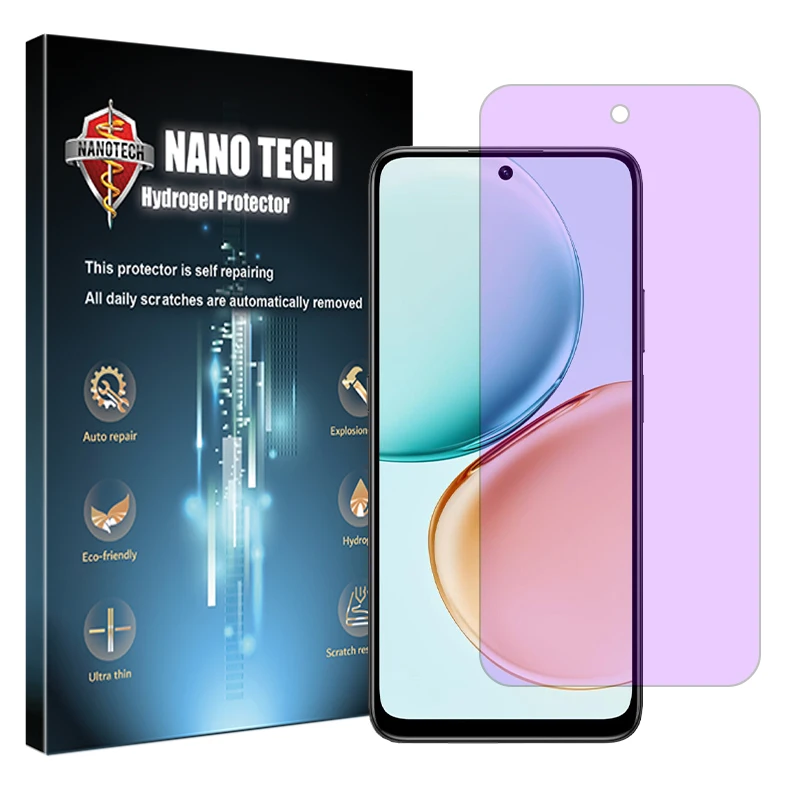 محافظ صفحه نمایش ضداشعه بنفش نانو تک مدل Eye Care مناسب برای گوشی موبایل آنر 400 Smart