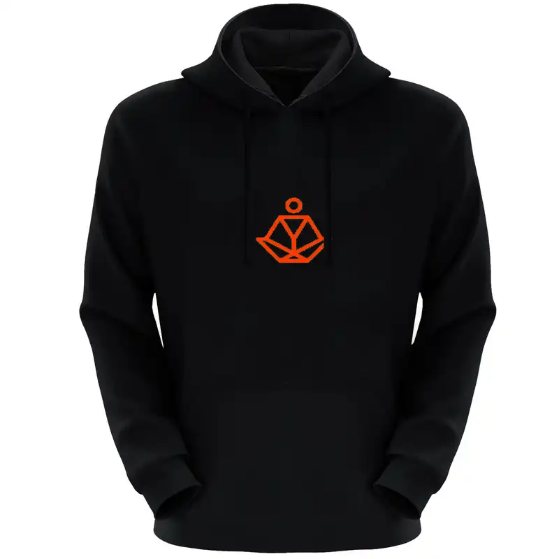 هودی زنانه مدل آدم E443 رنگ مشکی