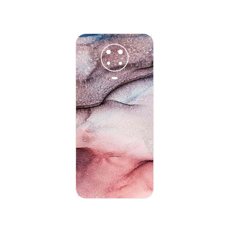 برچسب پوششی ماهوت مدل Smoky pink marble مناسب برای گوشی موبایل نوکیا G20