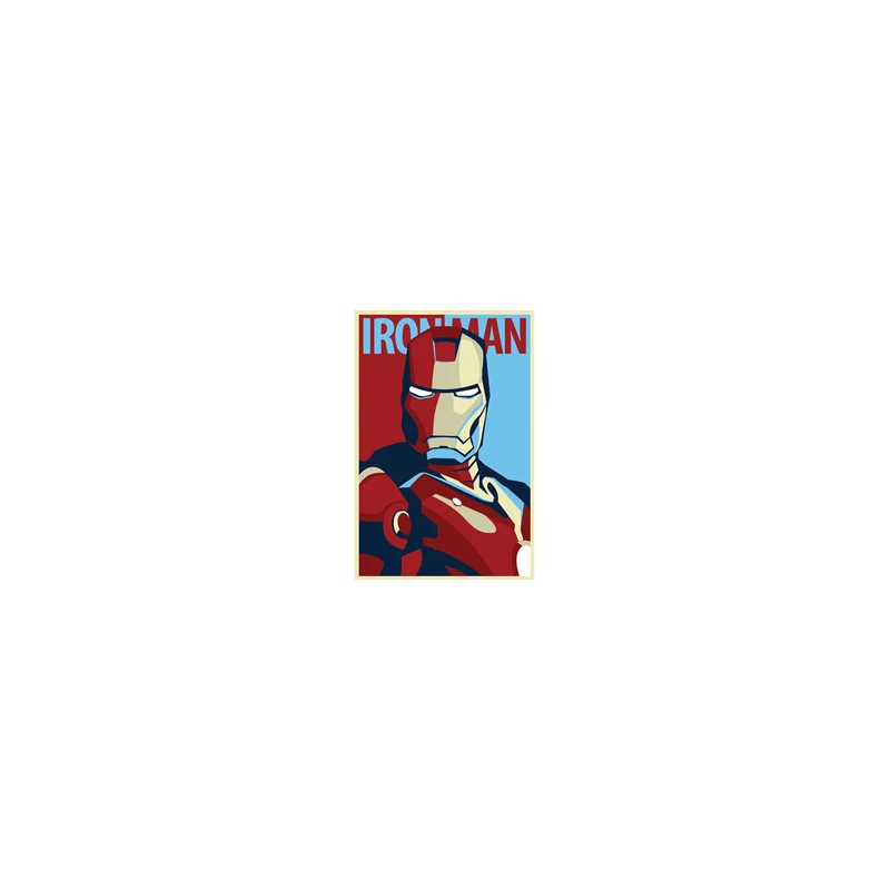  استیکر لپ تاپ لولو طرح IRON MAN کد 511