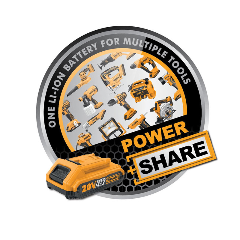 شارژر باتری 4 آمپر اینکو مدل FCLI20411-20V