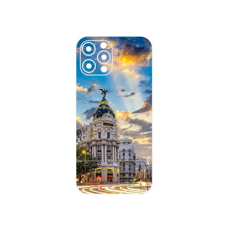 برچسب پوششی ماهوت مدل City of Madrid مناسب برای گوشی موبایل اپل iPhone 12 Pro Max