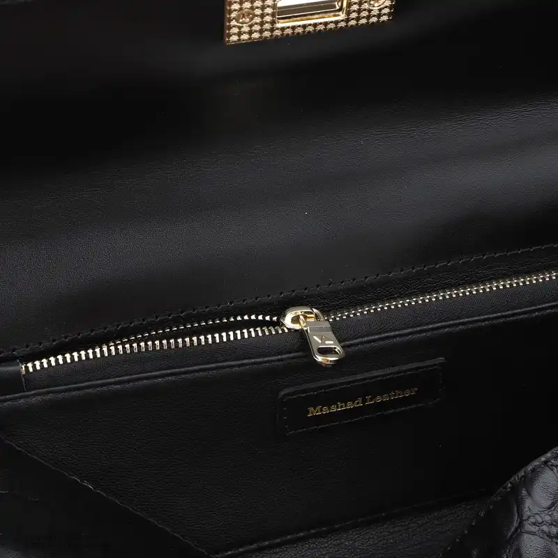 کیف رودوشی زنانه چرم مشهد مدل S5258-001