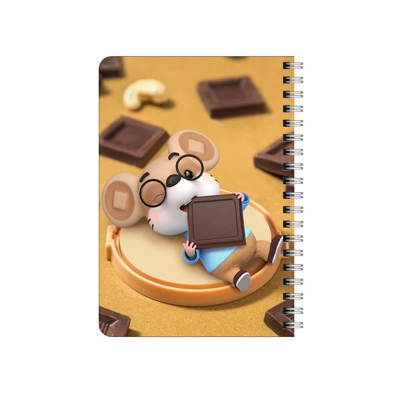 دفترچه یادداشت بامبیلیپ مدل موش شکلات خور کد 7175781