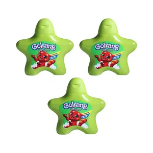 شامپو کودک گلرنگ کد 123 حجم 210 میلی لیتر مجموعه 3 عددی