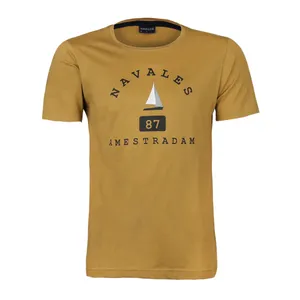 تی شرت آستین کوتاه مردانه ناوالس مدل AMESTERDAM