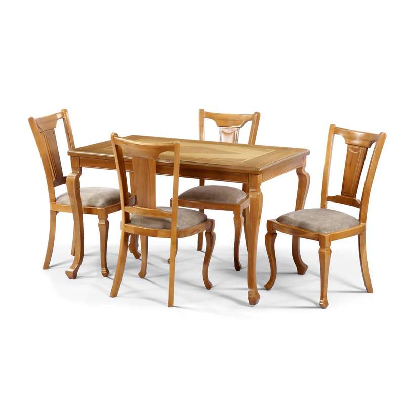 میز و صندلی ناهارخوری 4 نفره مدل یونیک کد 95