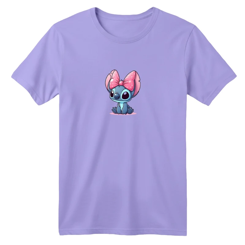 تی شرت آستین کوتاه بچگانه مدل استیچ کد 04