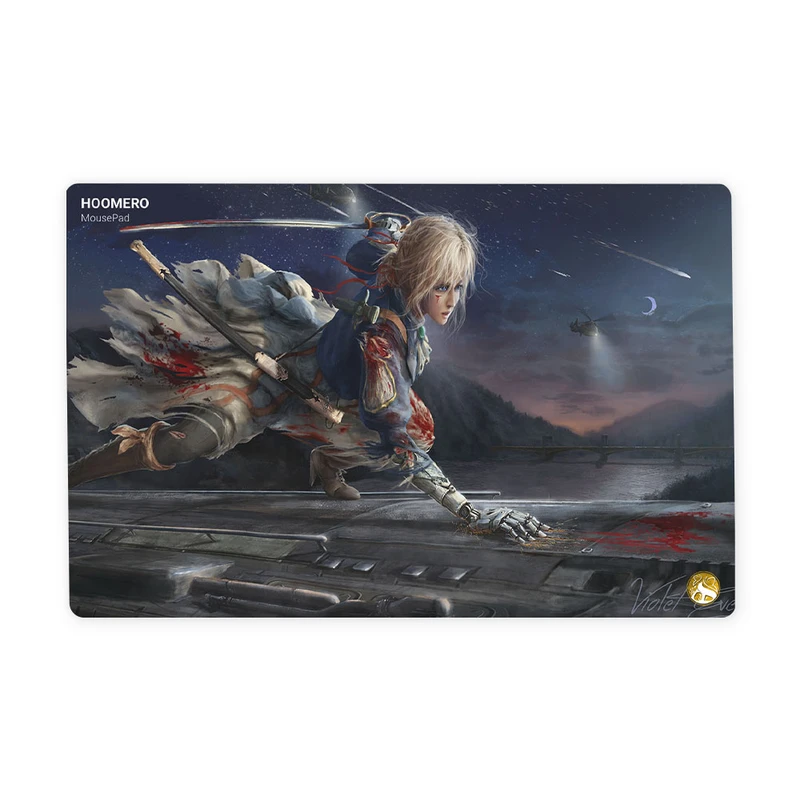 ماوس پد هومرو مدل ML403-SIZE2437 طرح انیمه Violet Evergarden