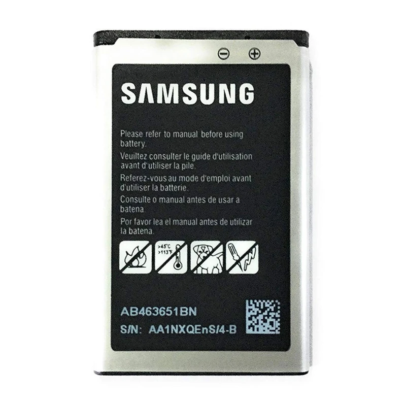 باتری موبایل مدل AB463651BN ظرفیت 1000 میلی آمپرساعت مناسب برای گوشی موبایل سامسونگ S3650 Corby