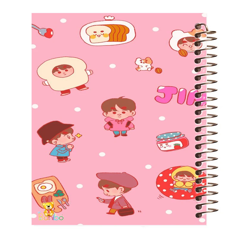 دفتر نقاشی 50 برگ بانیبو مدل کارتونی  کد 872