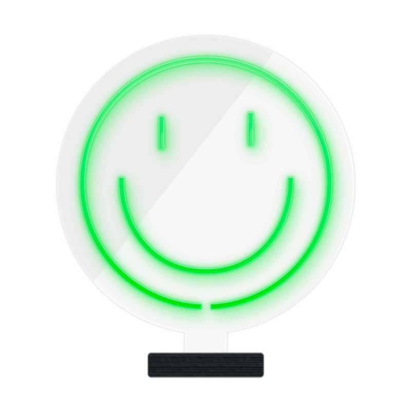 چراغ رومیزی مدل ریموت دار SMILE-GL_GR-GLASS