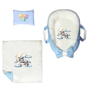 سرویس خواب 3 تکه نوزاد پادآفرین مدل گارد محافظ طرح زبرا کد PG097  