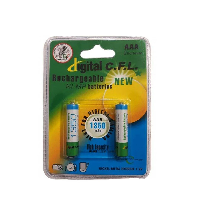 باتری قابل شارژ دیجیتال سی اف ال مدل F-1350 بسته 2 عددی 