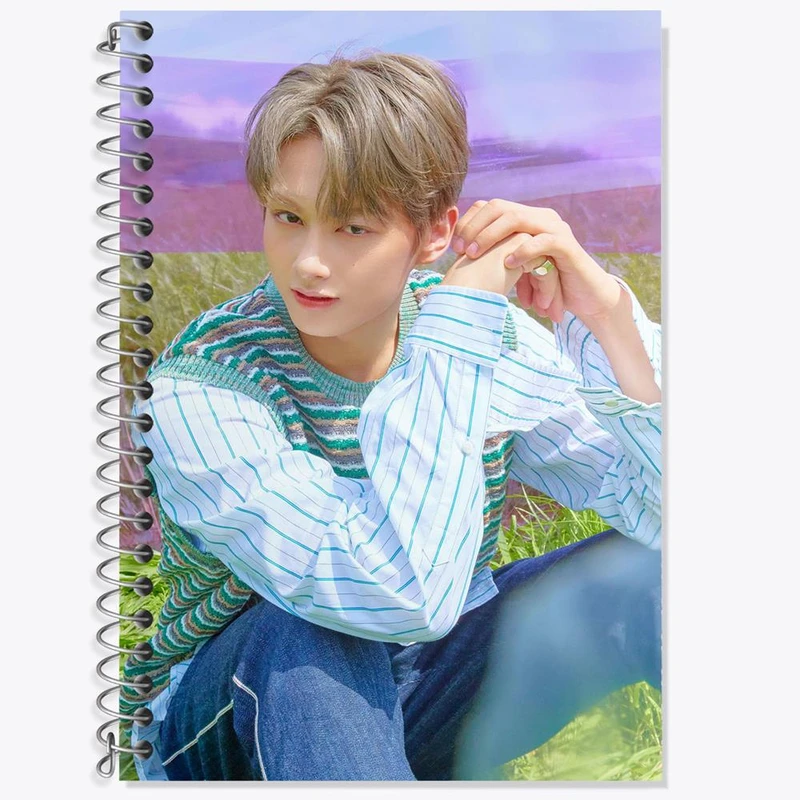 دفتر لغت 50 برگ خندالو مدل جونهی گروه سونتین Seventeen کد 21604