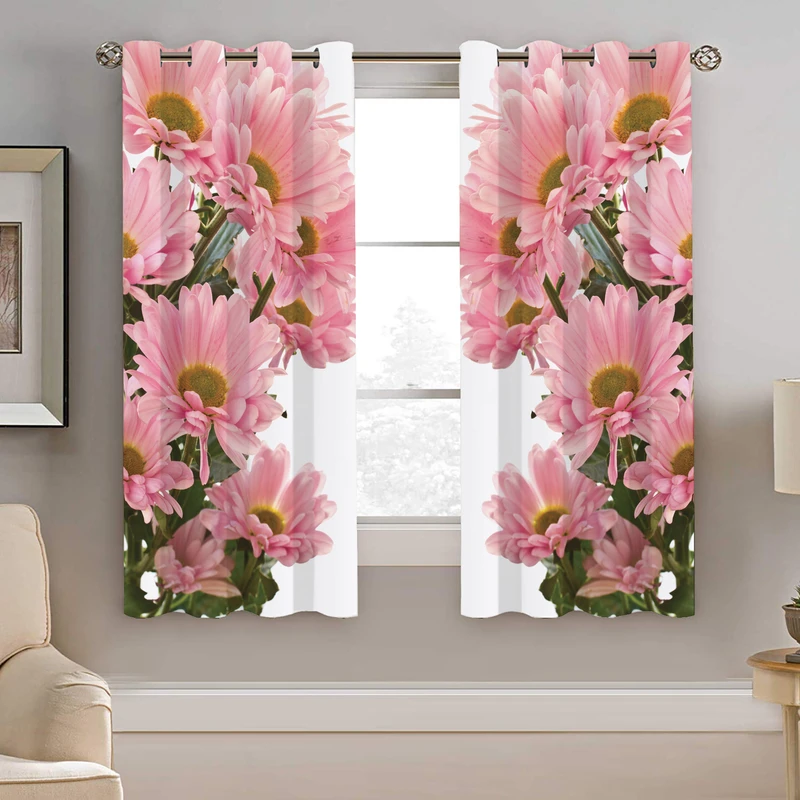 پرده نیروانا طرح گل  مدل هازان کد 4277    سایز 140×200 سانتی متر