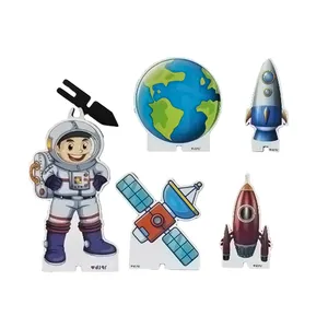تاپر مدل فضانورد کد AstronautCandleTopper1 مجموعه 5 عددی