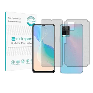 Rock space HyMTT model Matte screen protector suitable for Vivo Y33s mobile phone with back protector