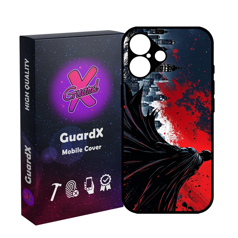 کاور گارد ایکس طرح Batman مدل 11087 مناسب برای گوشی موبایل اپل iPhone 16