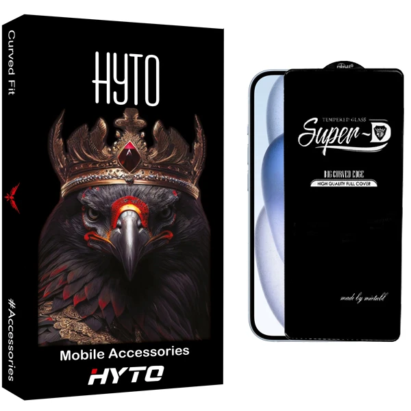 محافظ صفحه نمایش هیتو مدل SuperD Guard مناسب برای گوشی موبایل اپل iPhone 15 / 16