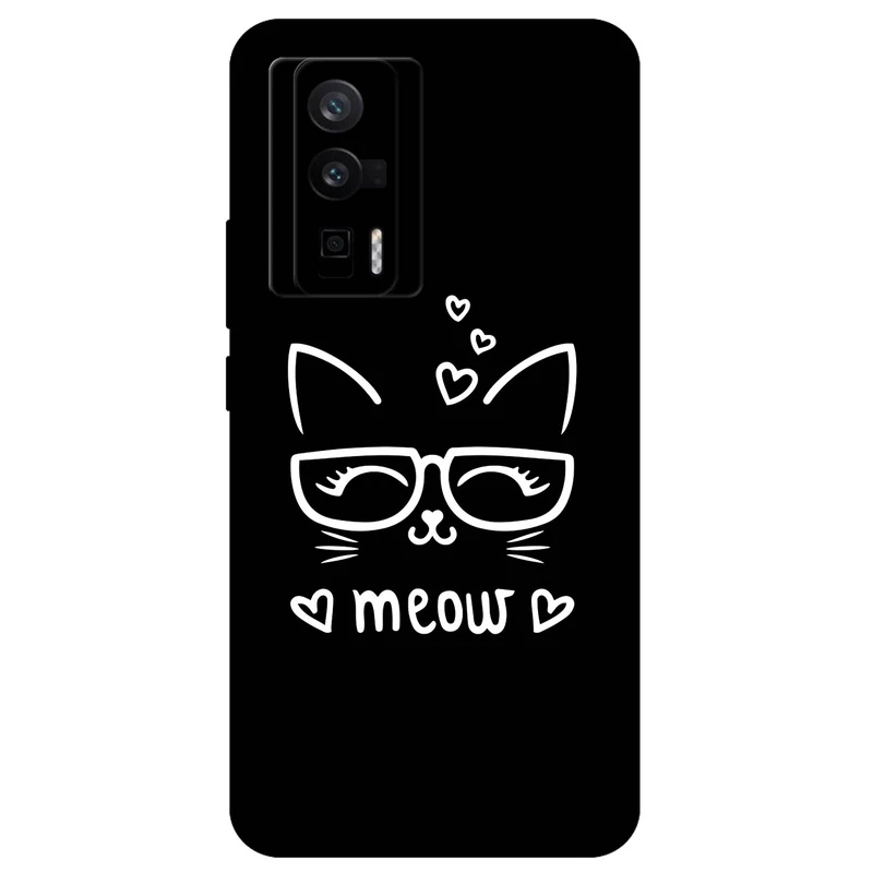 کاور مگافون طرح گربه مدل 7700 مناسب برای گوشی موبایل شیائومی Poco F5 Pro