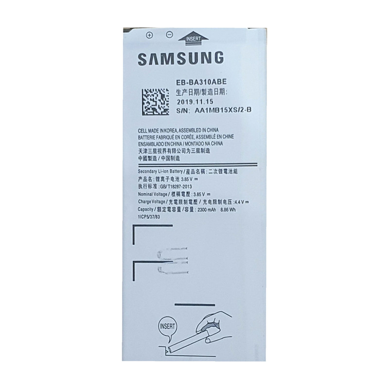  باتری موبایل مدل EB-BA310ABE ظرفیت 2300 میلی آمپر ساعت مناسب برای گوشی موبایل سامسونگ Galaxy A310