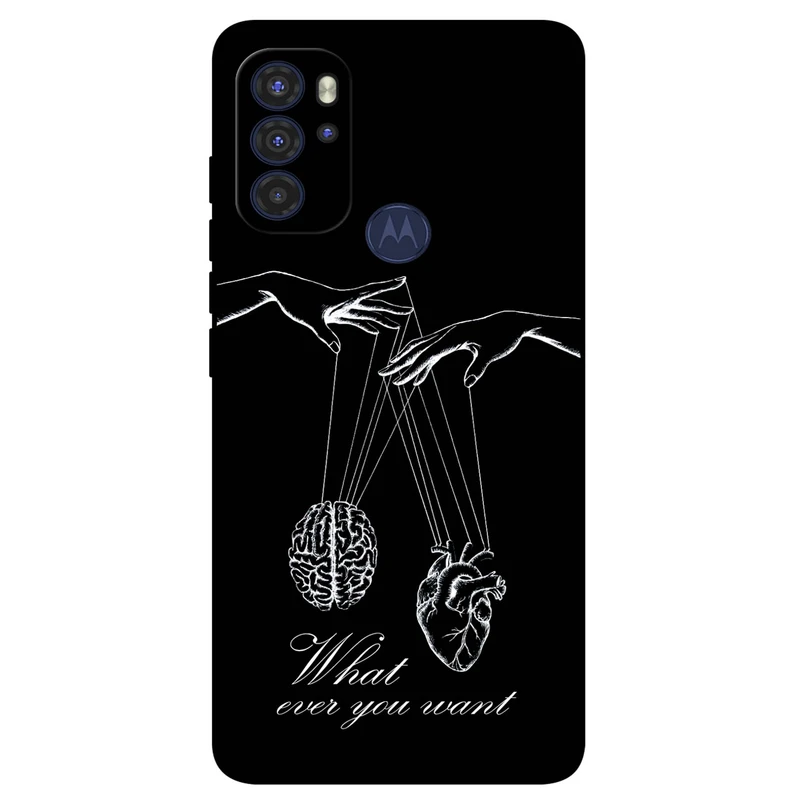 کاور مگافون طرح فکر و احساس مدل 1899 مناسب برای گوشی موبایل موتورولا Moto G60S