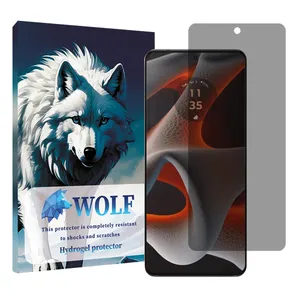 Wolf privacy screen Protector Suitable for Motorola Edge 50 Pro Mobile Phone