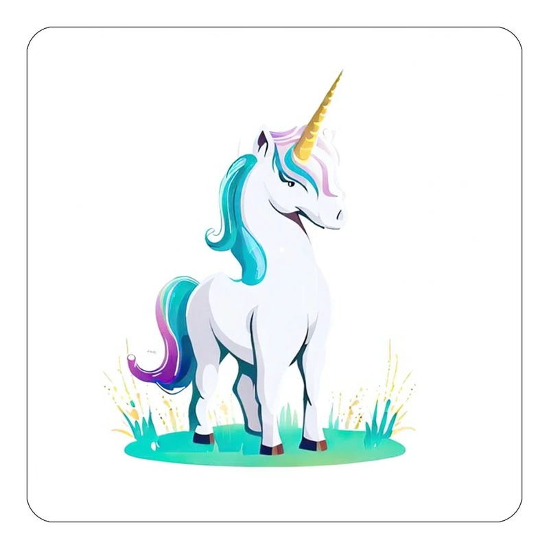 مگنت کاکتی طرح اسب تک شاخ و یونیکورن مدل mp30022