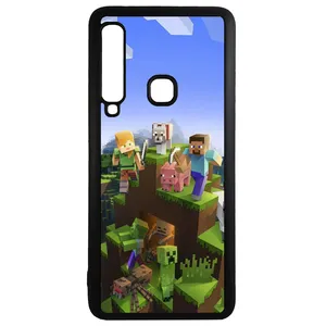 کاور طرح ماینکرافت مناسب برای گوشی موبایل سامسونگ galaxy a9 2018