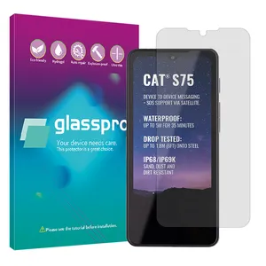 Glass Pro Resistant model matte screen protector suitable for Cat S75 mobile phone