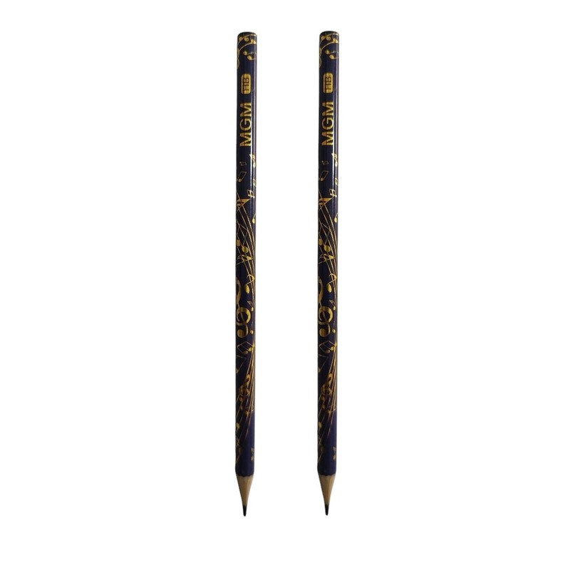 مداد مشکی ام جی ام کد 007 به همراه سرمدادی بسته 3 عددی