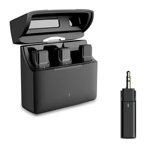  ست میکروفن یقه ای بی سیم مدل AirSky Dual 3.5MM