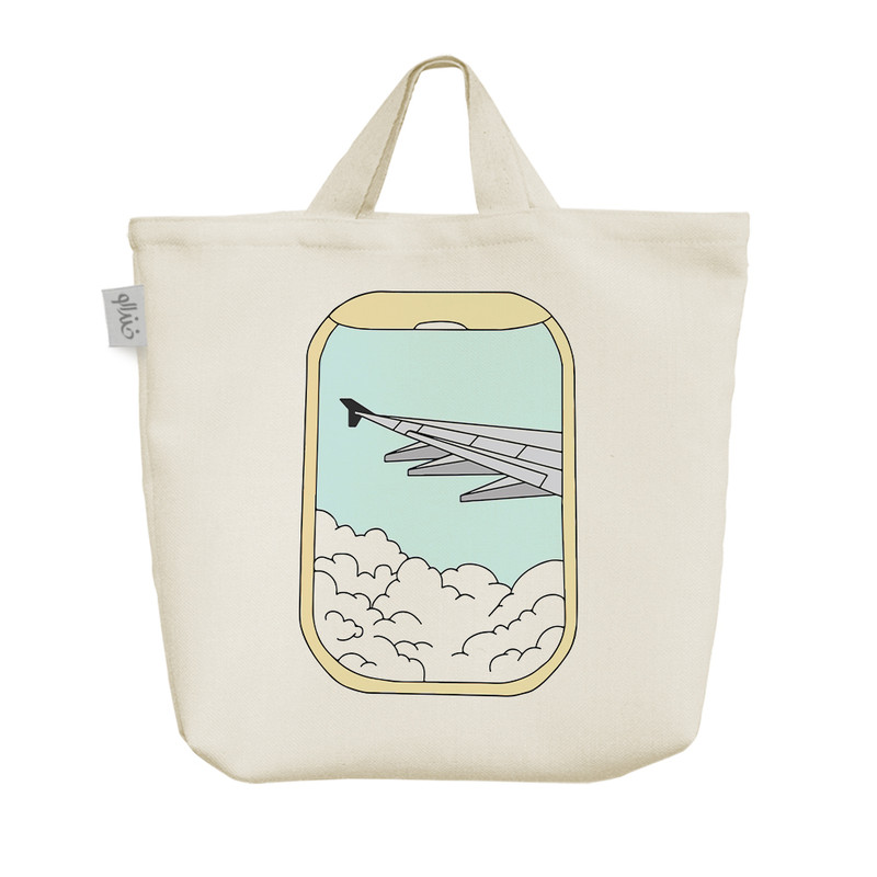 ساک خرید خندالو مدل پرواز در آسمان کد 8624