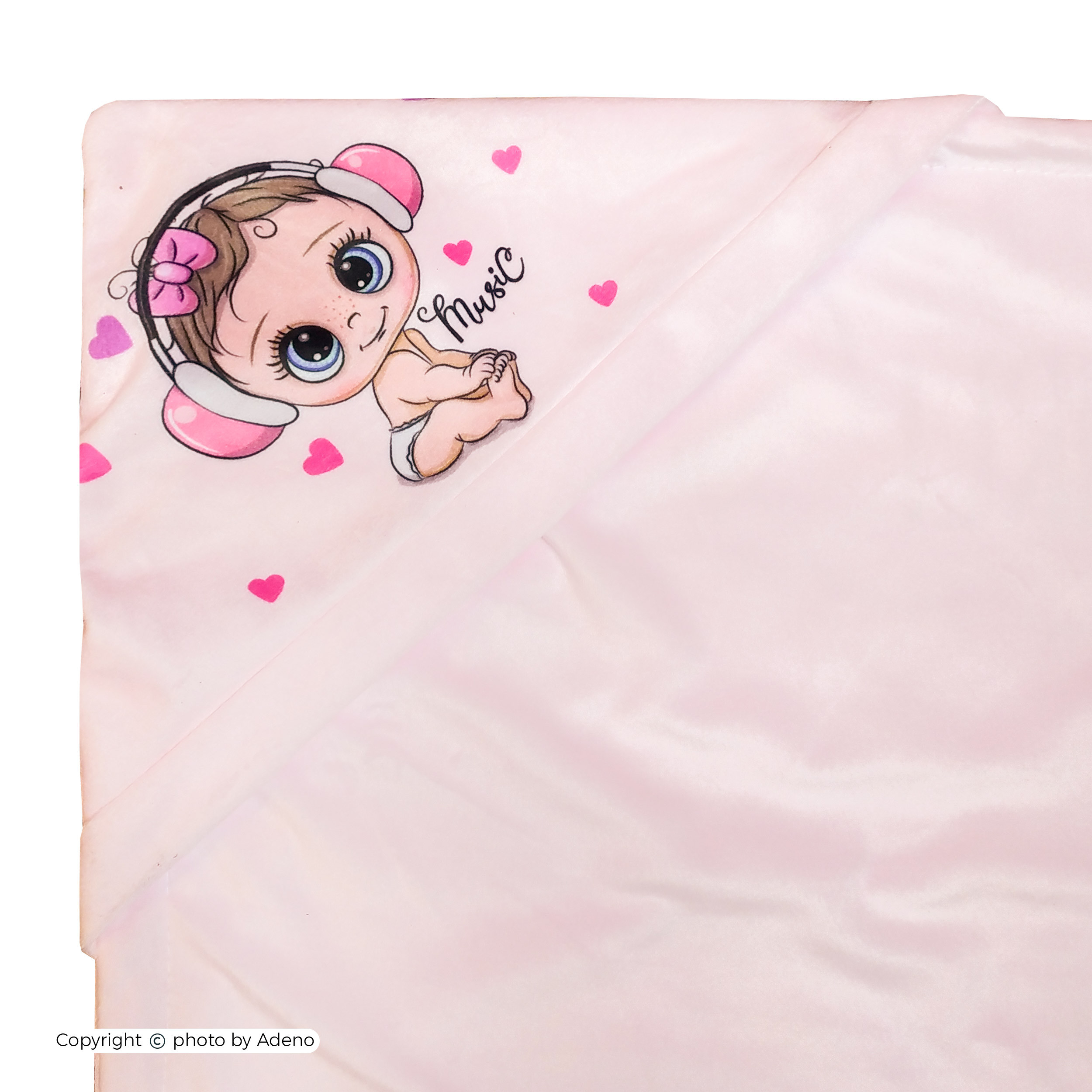 سرویس خواب نوزاد آدنو مدل its a girl مجموعه 3عددی