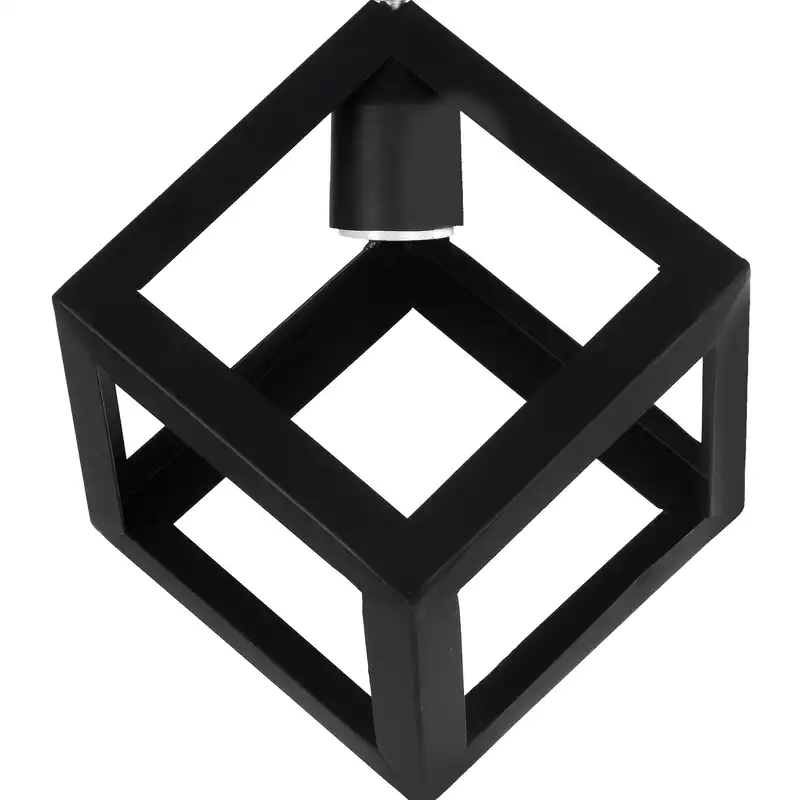 لوستر سه شعله مدل مکعب مربع