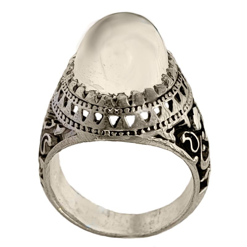 انگشتر نقره مردانه مدل در نجف MD6020